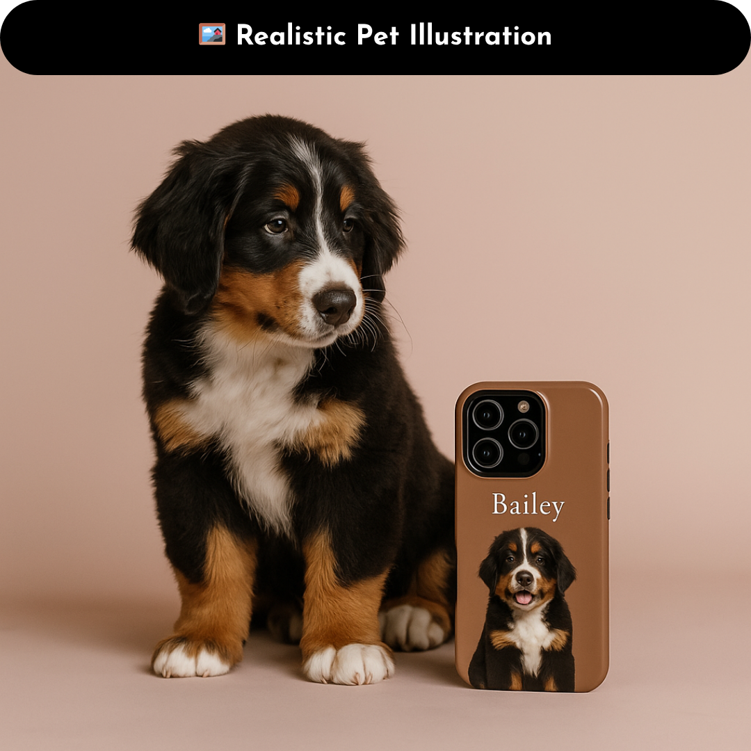 Pet Portrait Phone Case