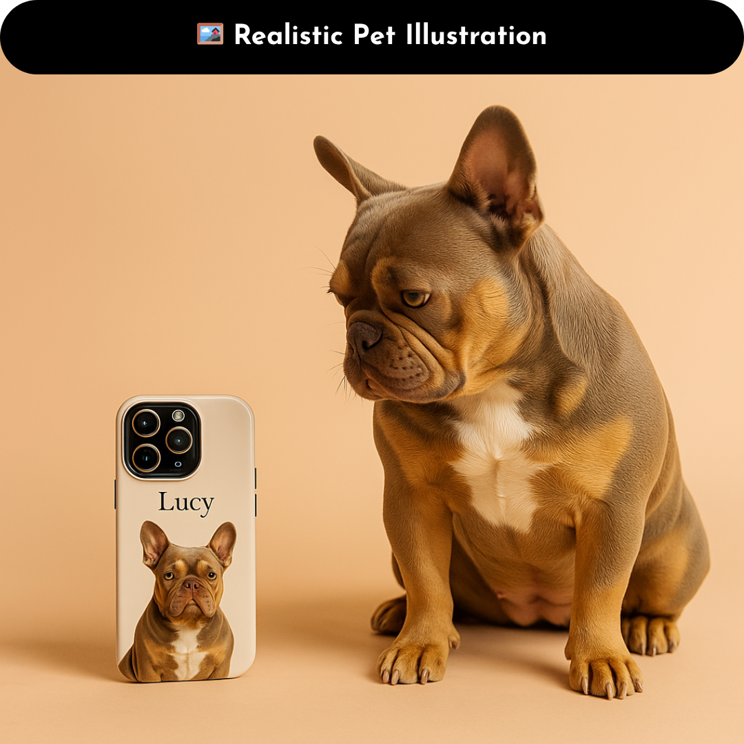 Pet Portrait Phone Case