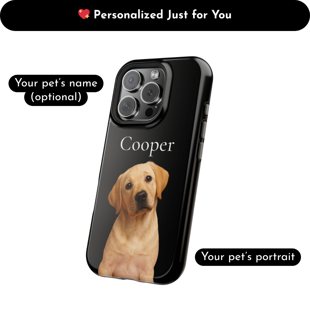 Pet Portrait Phone Case