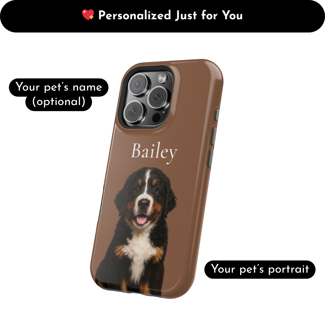 Pet Portrait Phone Case