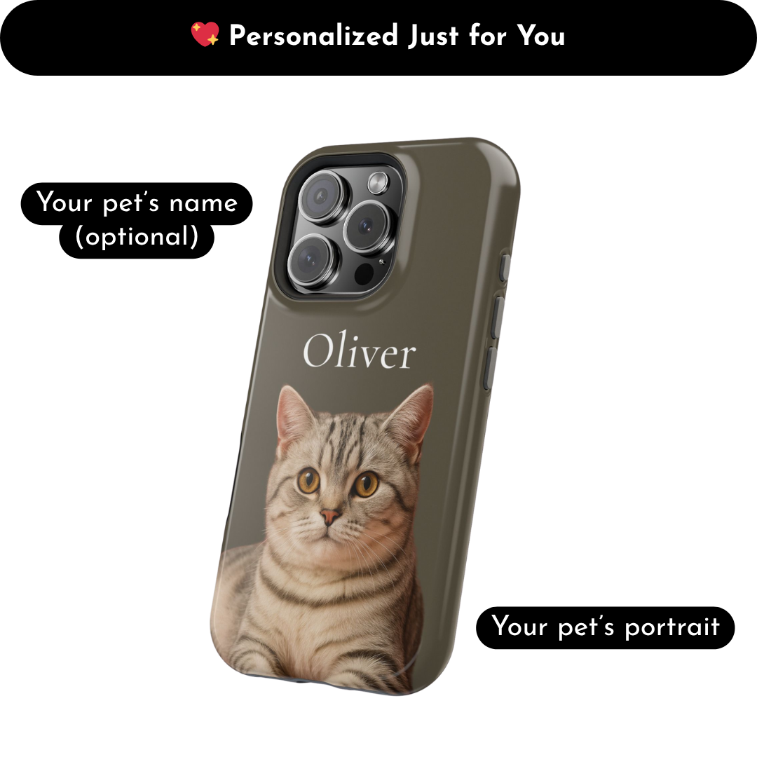 Pet Portrait Phone Case