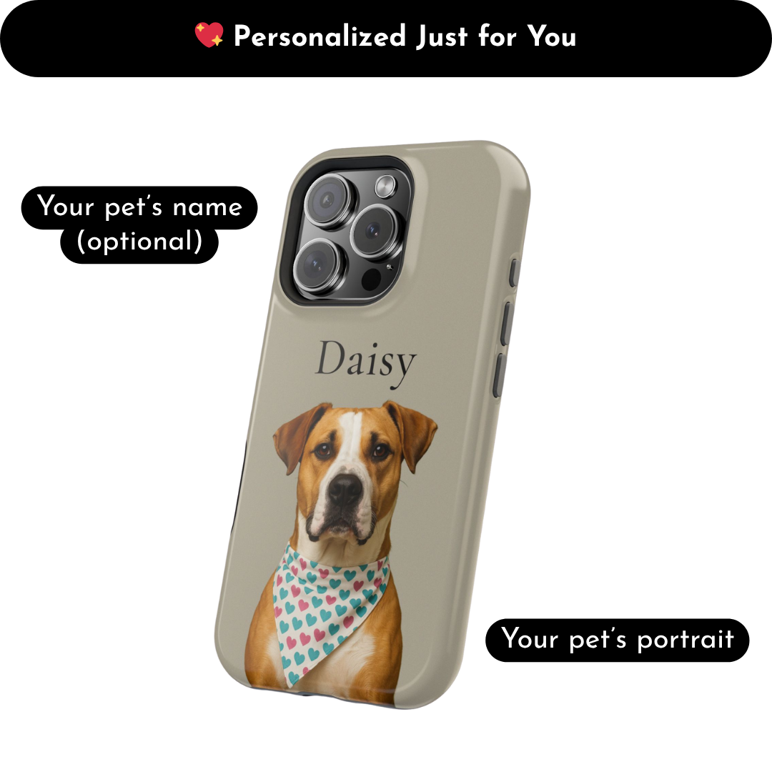 Pet Portrait Phone Case