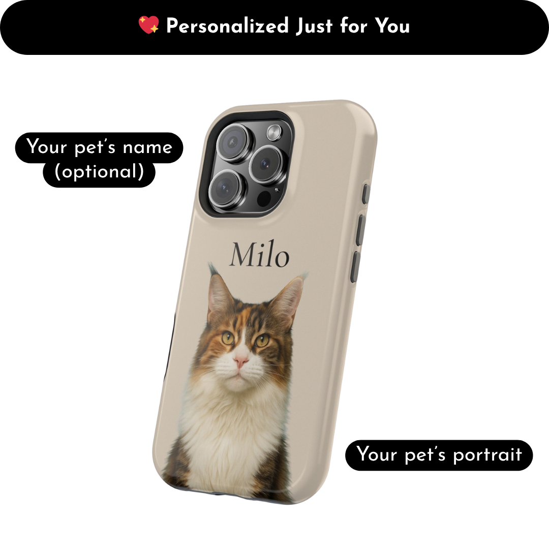 Pet Portrait Phone Case