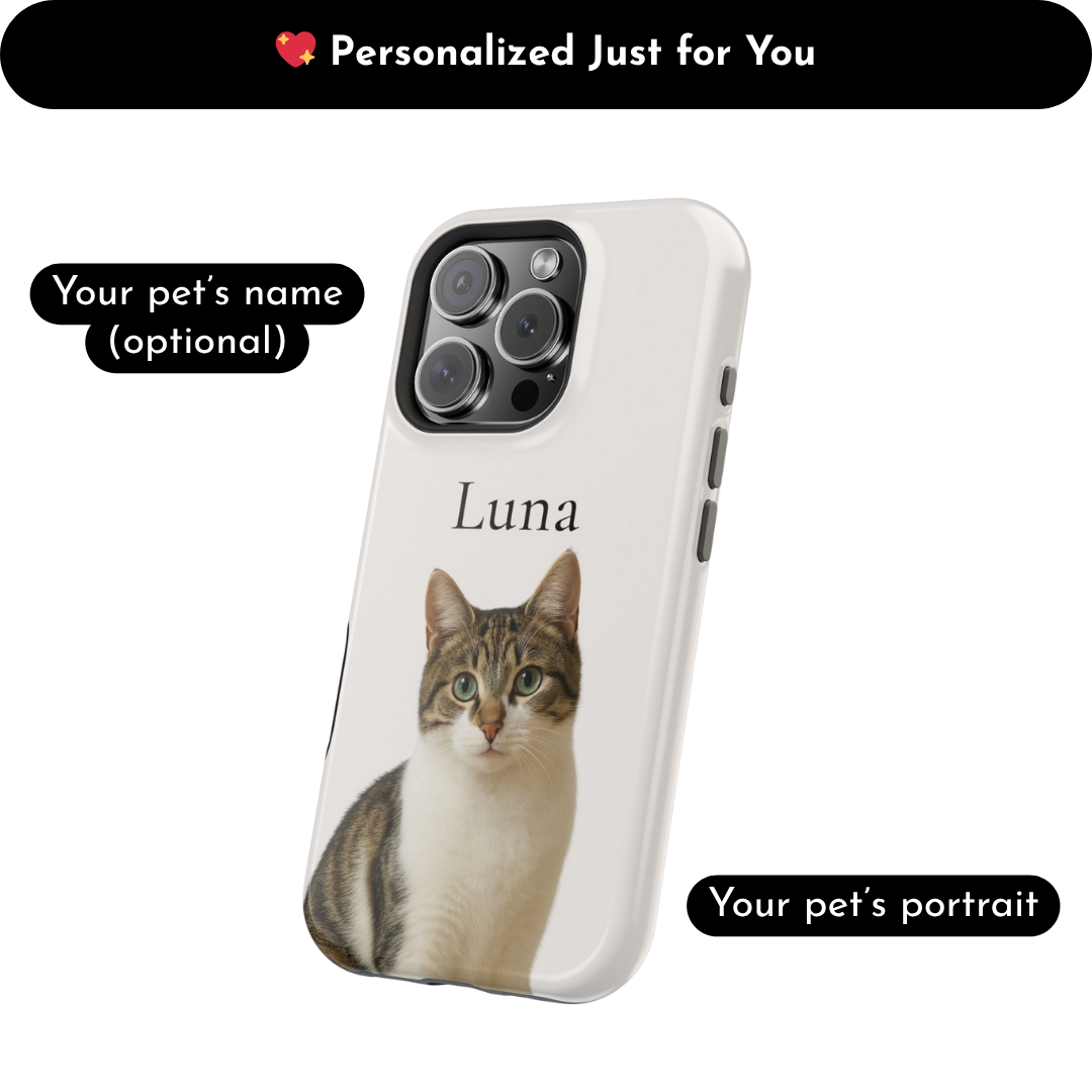 Pet Portrait Phone Case