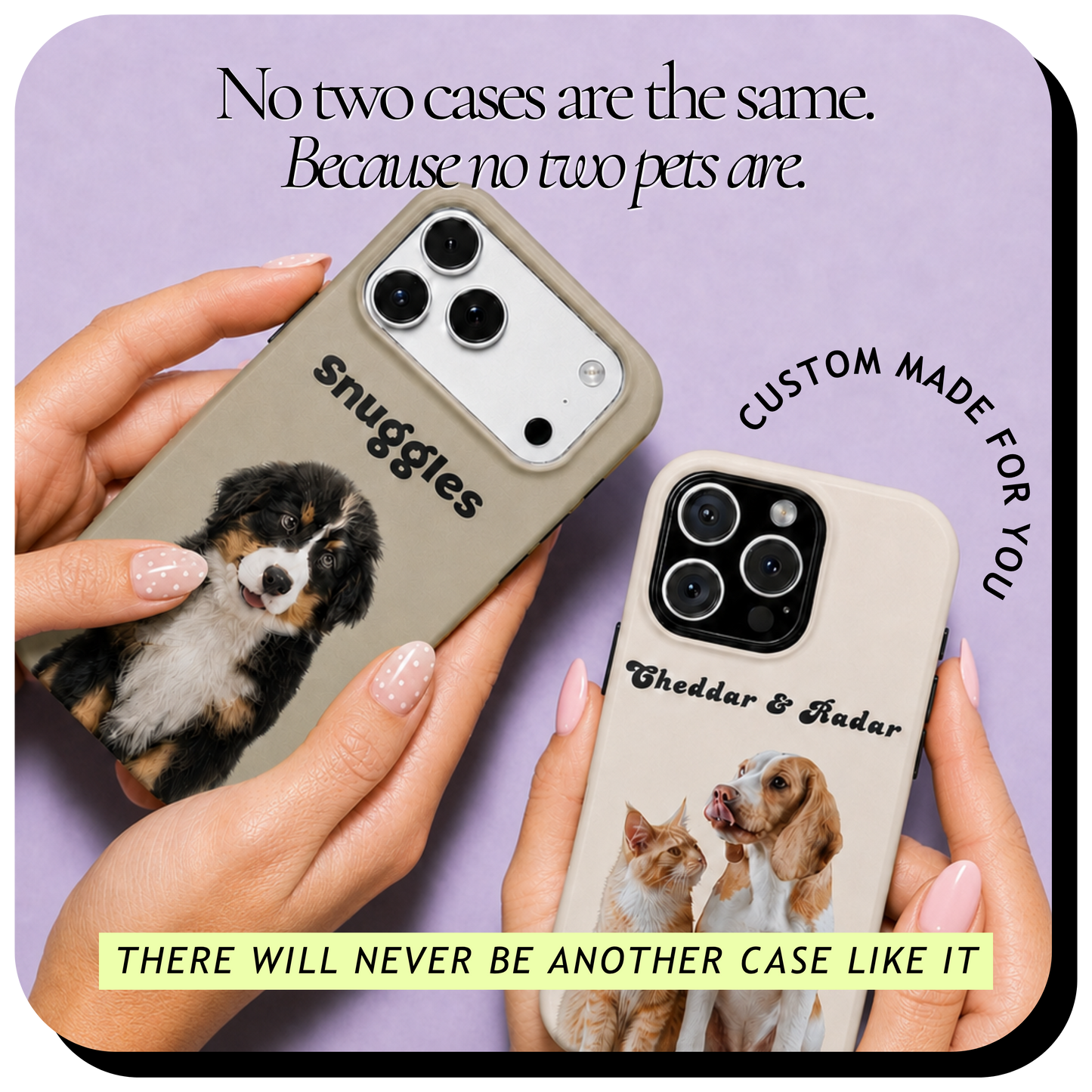 Pet Portrait Phone Case