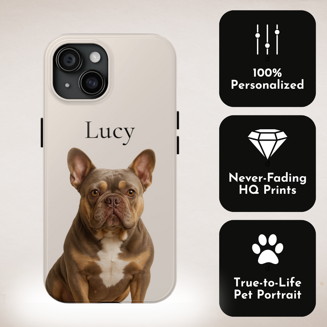 Custom Pet Portrait Phone Case