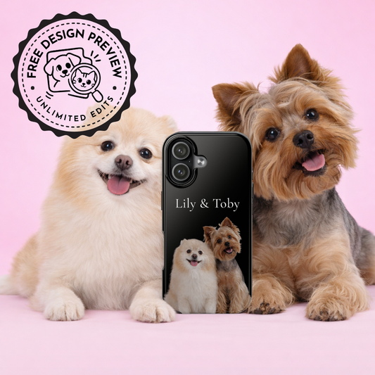 Pet Portrait Phone Case
