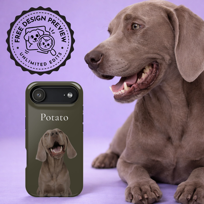 Pet Portrait Phone Case