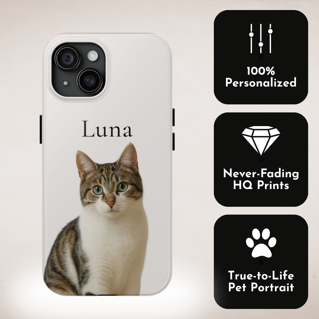 Custom Pet Portrait Phone Case
