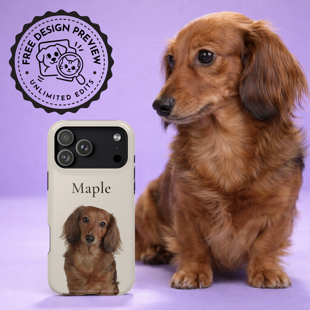 Pet Portrait Phone Case