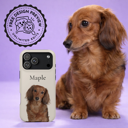 Pet Portrait Phone Case