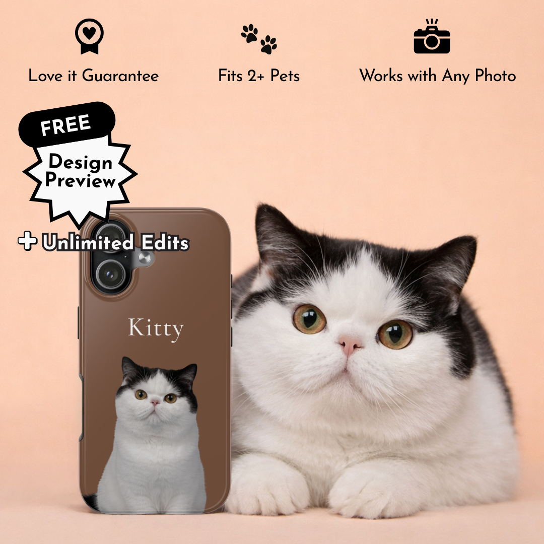 Pet Portrait Phone Case