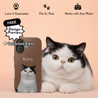 Pet Portrait Phone Case