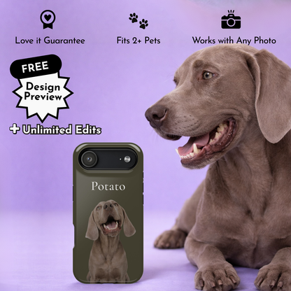 Pet Portrait Phone Case