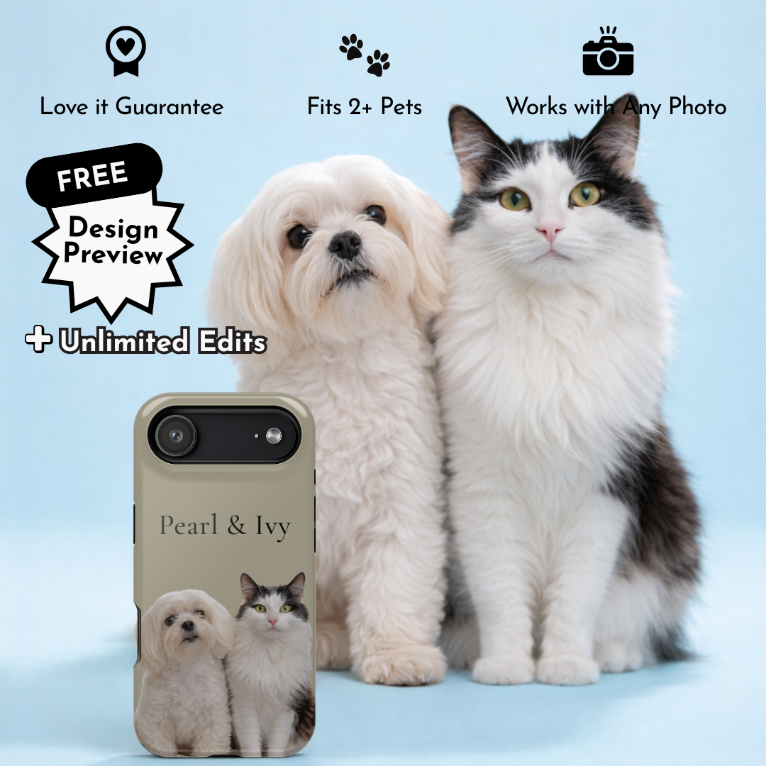 Pet Portrait Phone Case