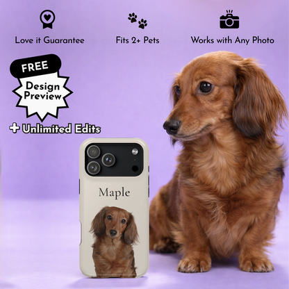Pet Portrait Phone Case