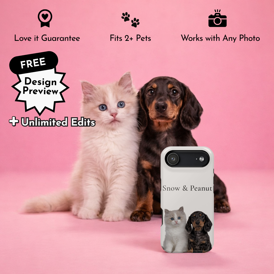 Pet Portrait Phone Case