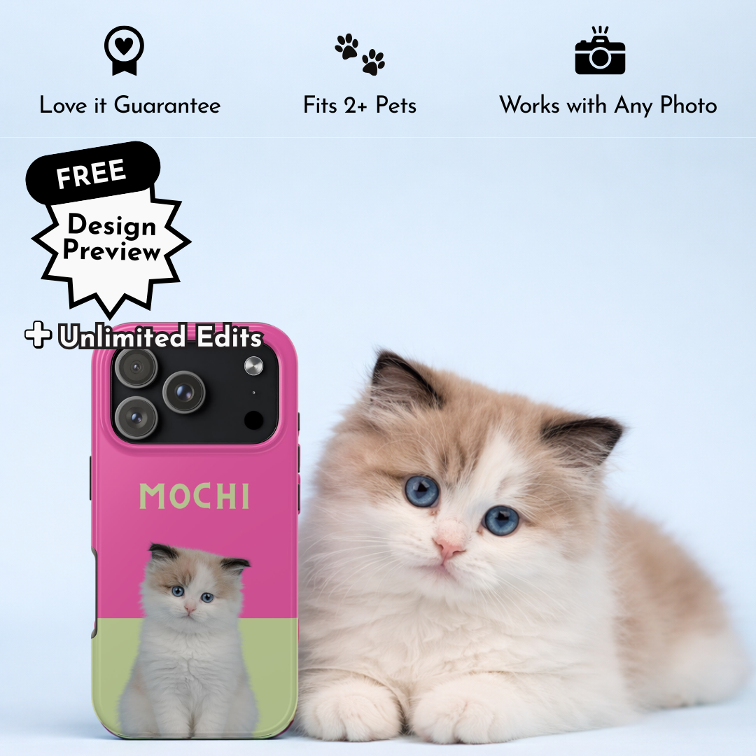 Pet Portrait Phone Case