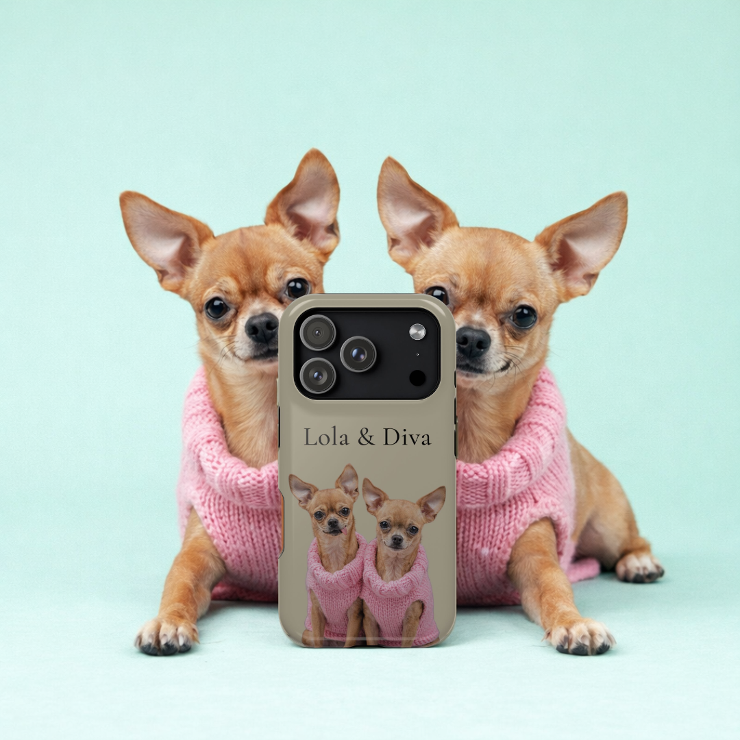 Pet Portrait Phone Case
