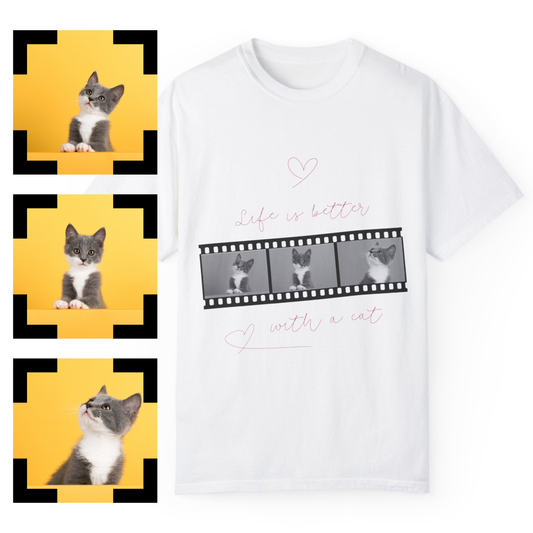 Life Is Better With A Cat • Tee