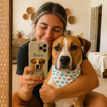 Custom Pet Portrait Phone Case