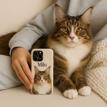 Custom Pet Portrait Phone Case