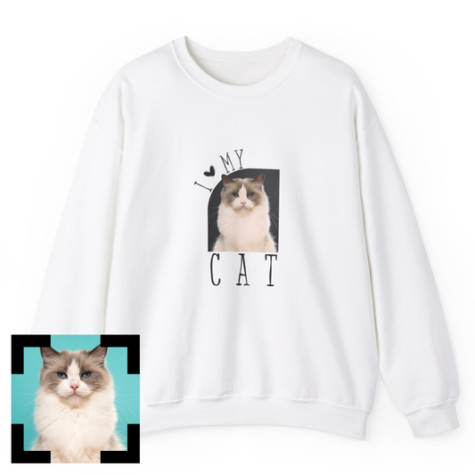 I Love My Cat • Crewneck
