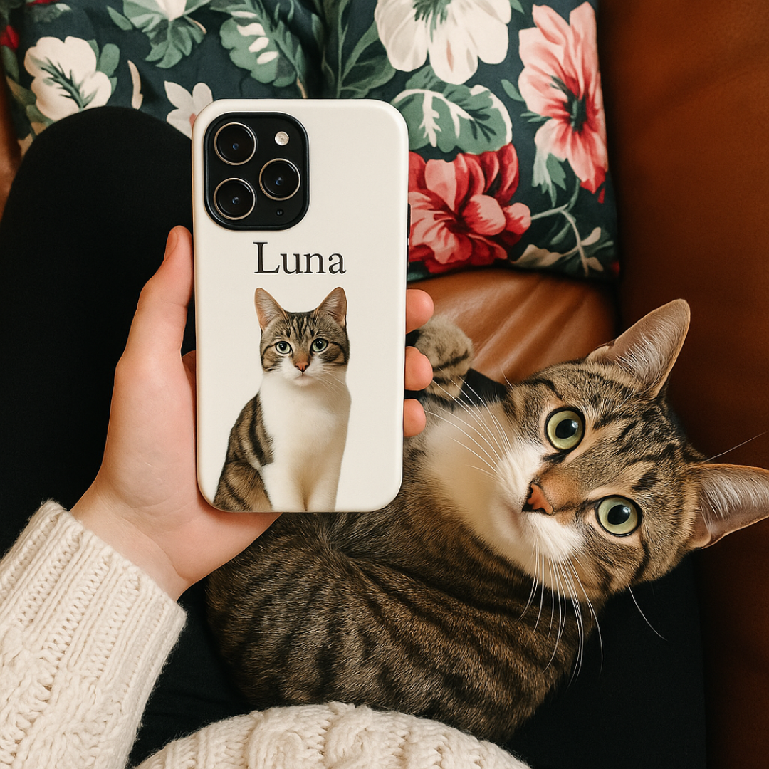 Custom Pet Portrait Phone Case