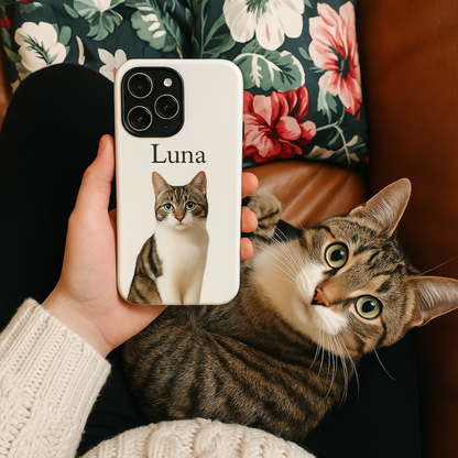 Custom Pet Portrait Phone Case