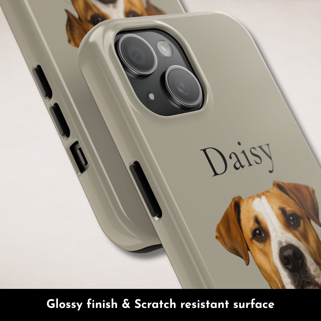 Custom Pet Portrait Phone Case