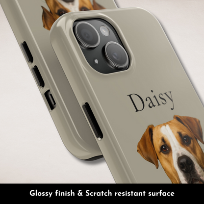 Custom Pet Portrait Phone Case