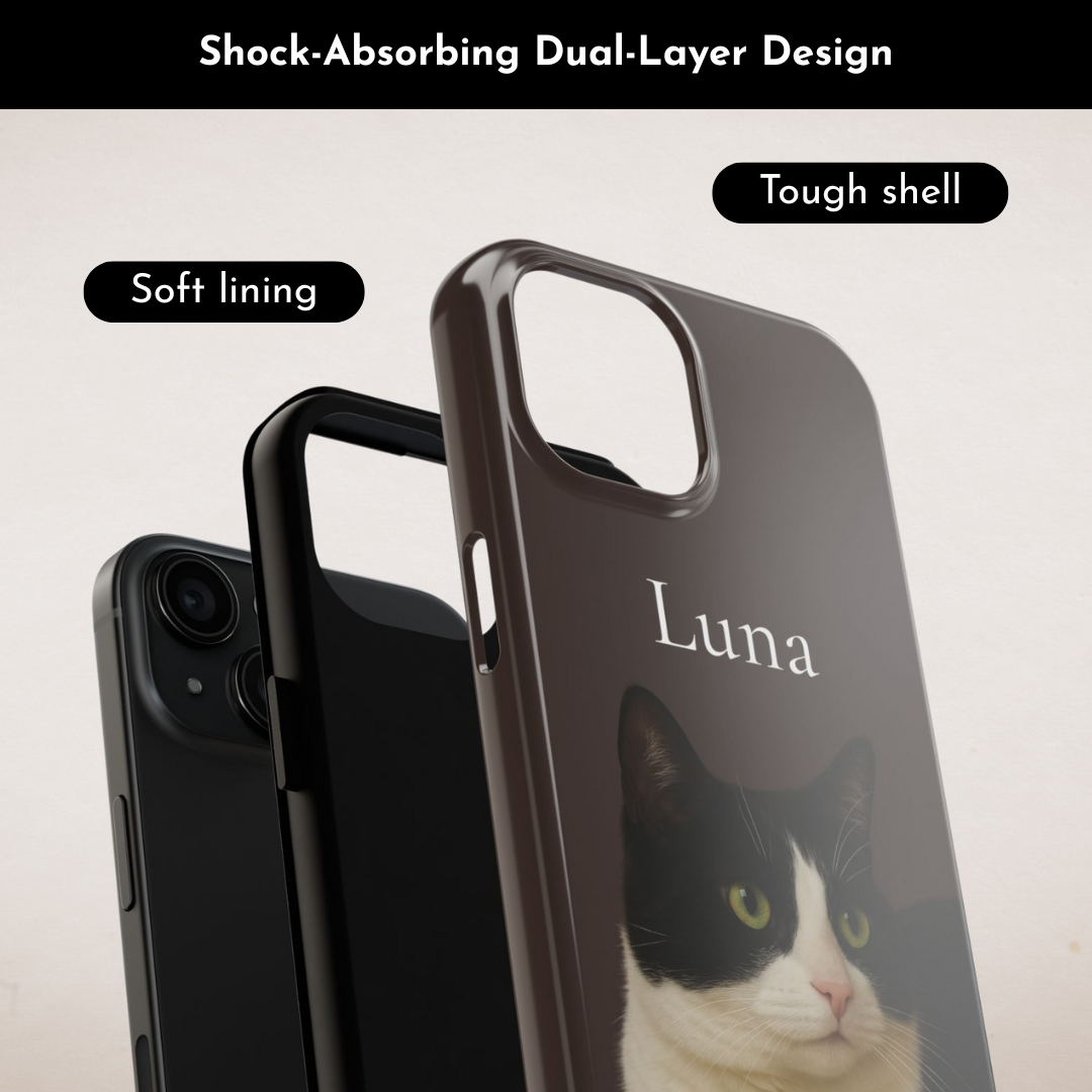 Custom Pet Portrait Phone Case