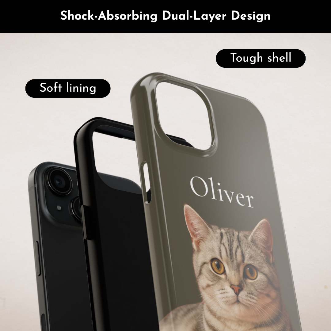 Custom Pet Portrait Phone Case