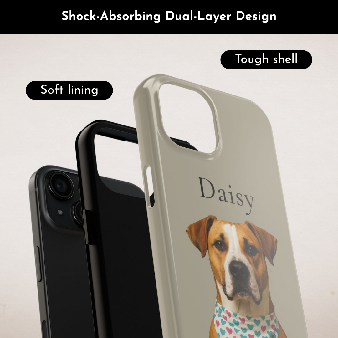 Custom Pet Portrait Phone Case