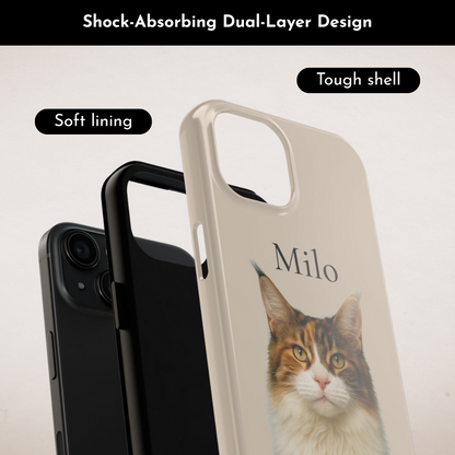 Custom Pet Portrait Phone Case