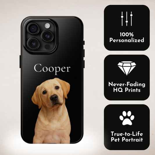 Custom Pet Portrait Phone Case