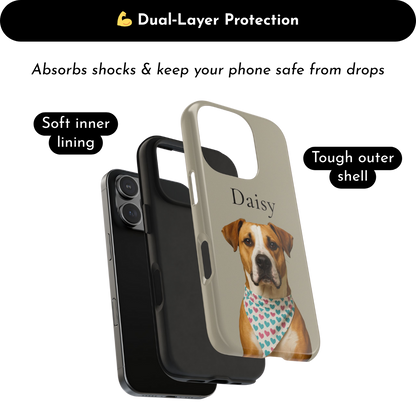 Pet Portrait Phone Case