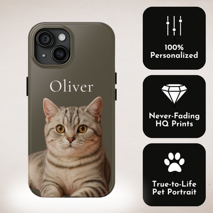 Custom Pet Portrait Phone Case