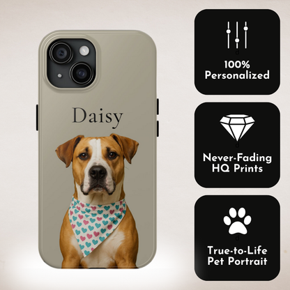 Custom Pet Portrait Phone Case