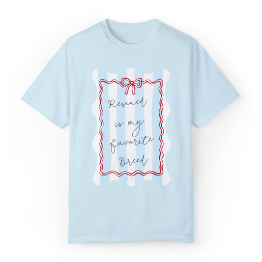 Rescued Is My Favorite Breed • Tee