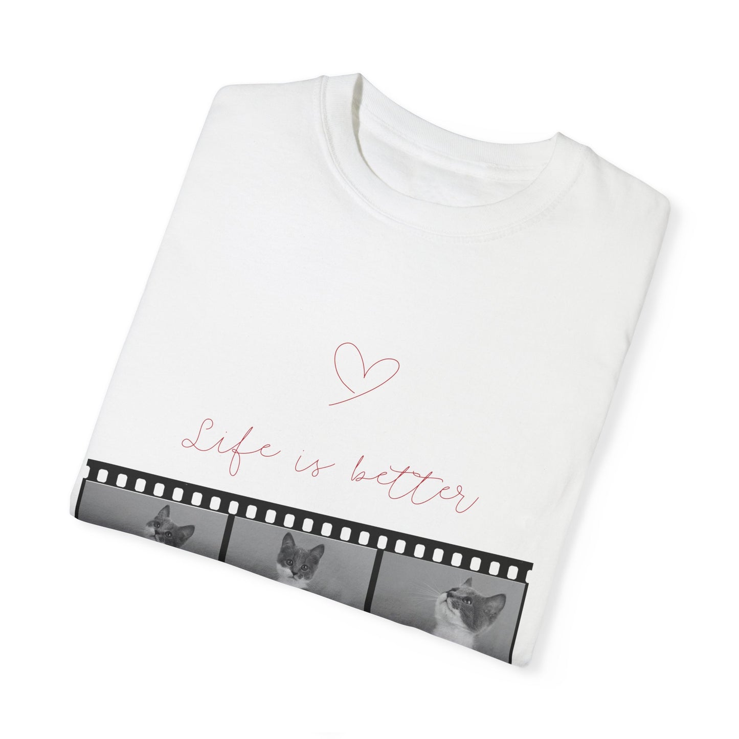 Life Is Better With A Cat • Tee