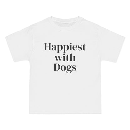 Happiest With Dogs • Tee