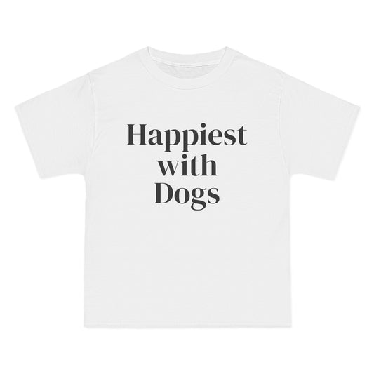 Happiest With Dogs • Tee