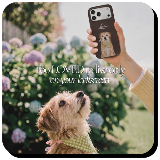Pet Portrait Phone Case