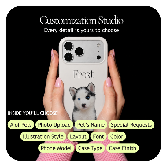 Pet Portrait Phone Case