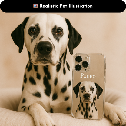 Pet Portrait Phone Case