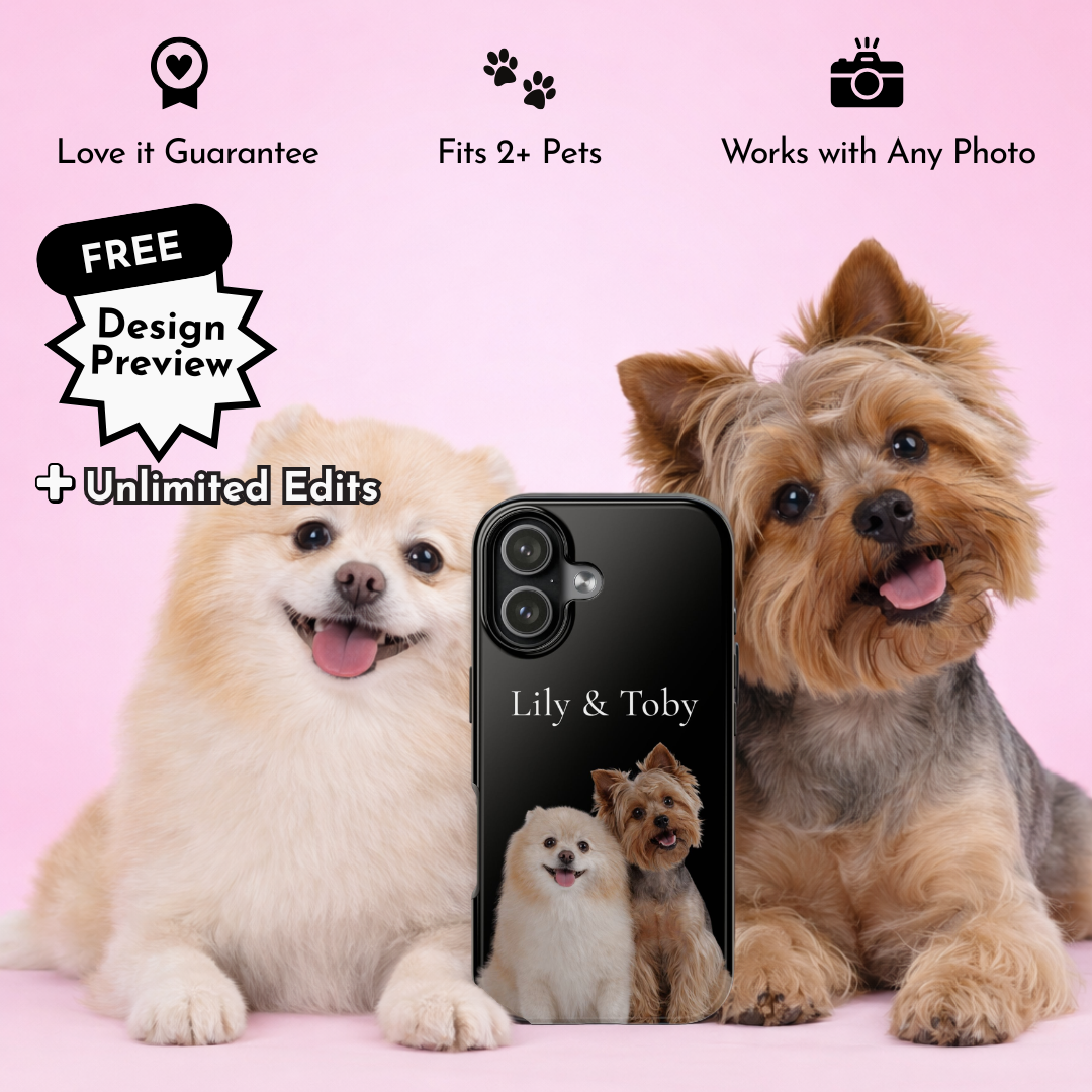 Pet Portrait Phone Case