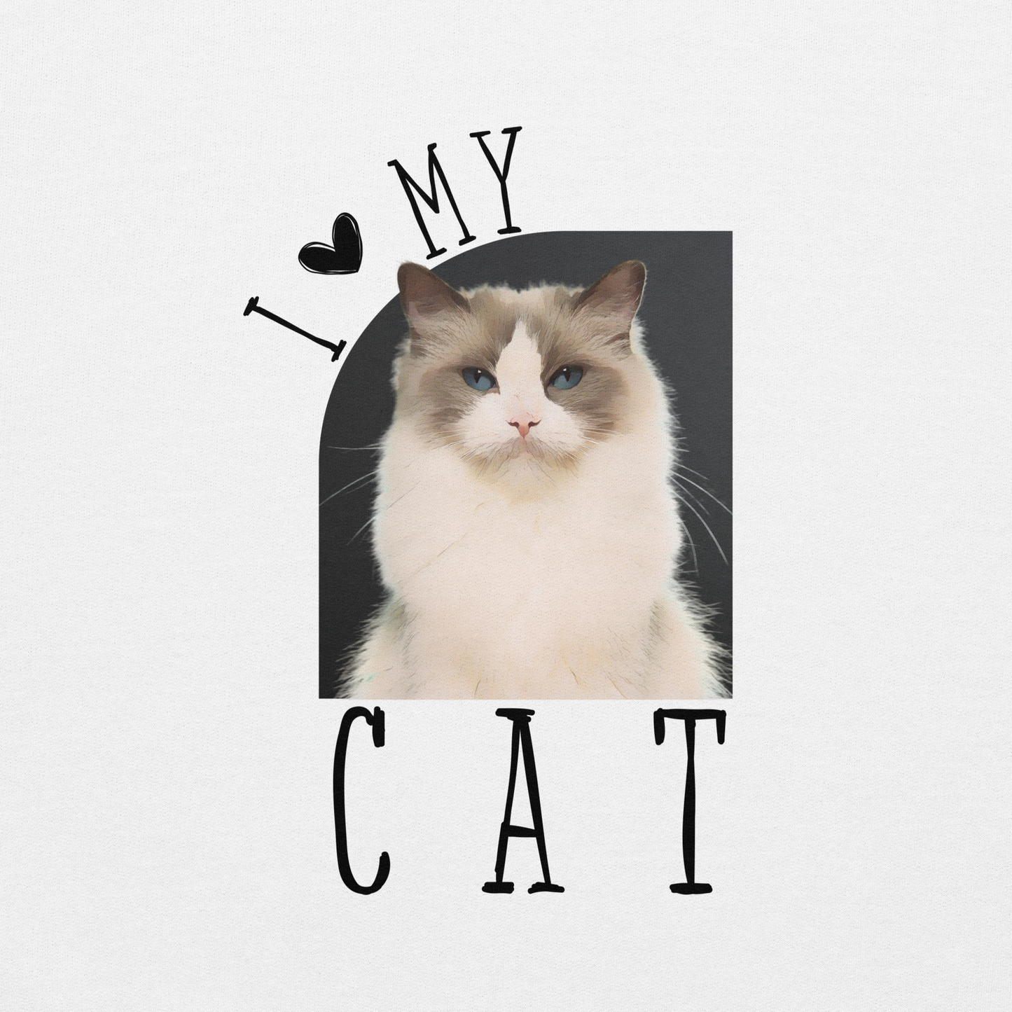 I Love My Cat • Crewneck